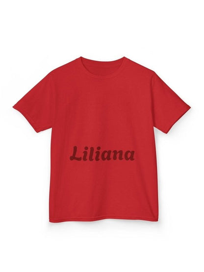 toddler Kids Tee — Personalized Script Name Shirt
