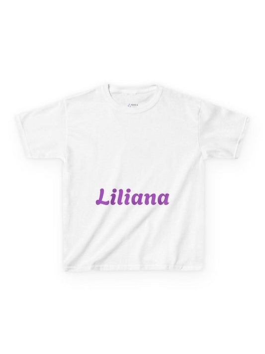 toddler Kids Tee — Personalized Script Name Shirt