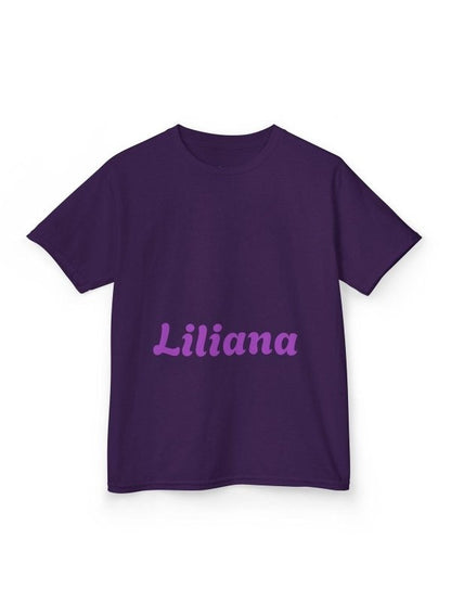 toddler Kids Tee — Personalized Script Name Shirt