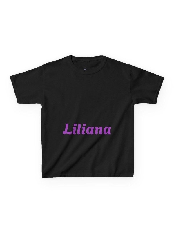 toddler Kids Tee — Personalized Script Name Shirt