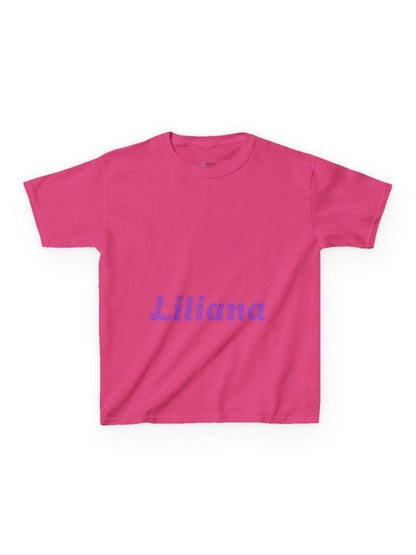 toddler Kids Tee — Personalized Script Name Shirt