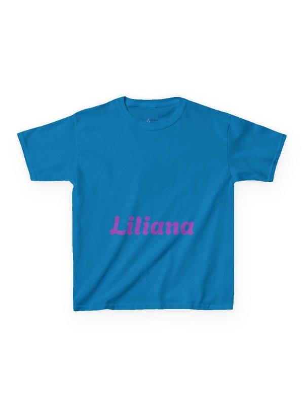 toddler Kids Tee — Personalized Script Name Shirt