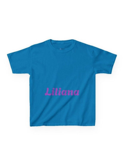 toddler Kids Tee — Personalized Script Name Shirt