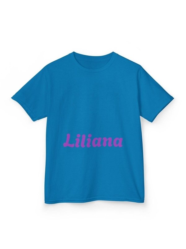 toddler Kids Tee — Personalized Script Name Shirt