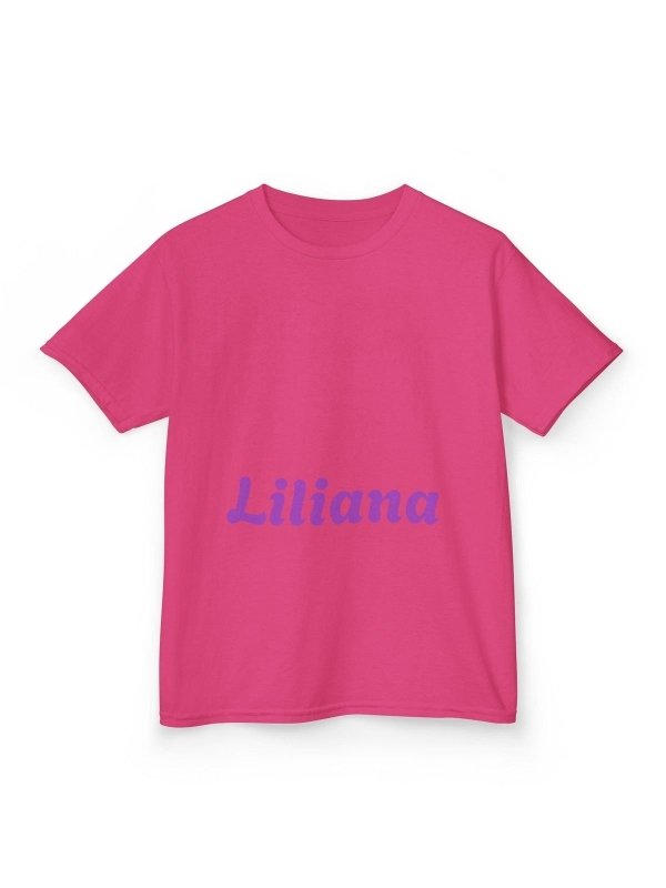toddler Kids Tee — Personalized Script Name Shirt