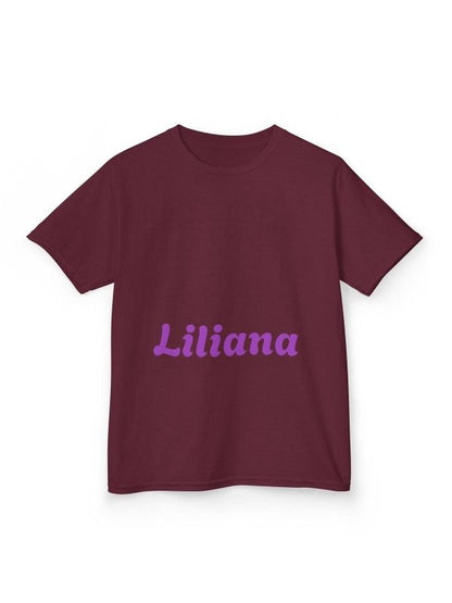 toddler Kids Tee — Personalized Script Name Shirt