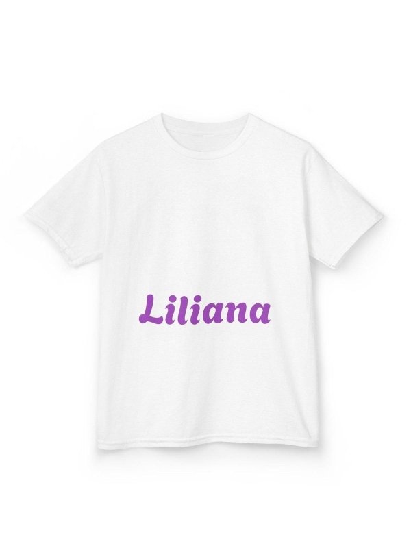 toddler Kids Tee — Personalized Script Name Shirt