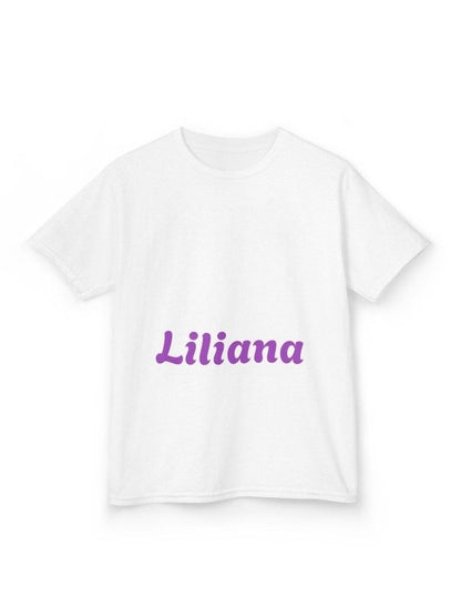 toddler Kids Tee — Personalized Script Name Shirt