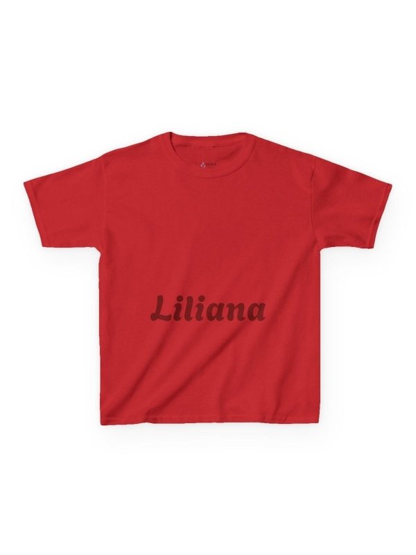 toddler Kids Tee — Personalized Script Name Shirt