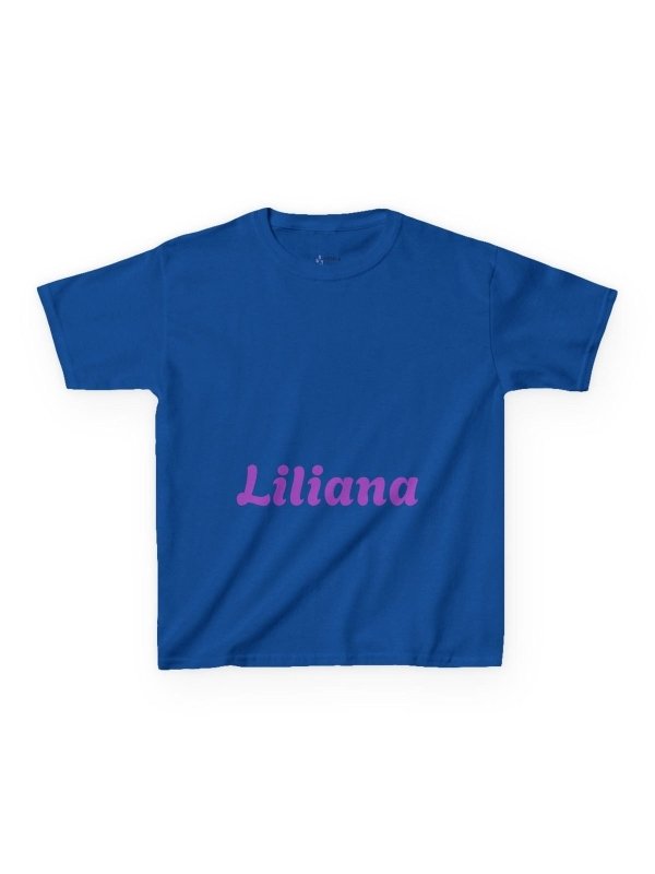 toddler Kids Tee — Personalized Script Name Shirt