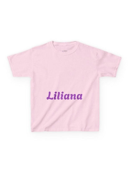 toddler Kids Tee — Personalized Script Name Shirt