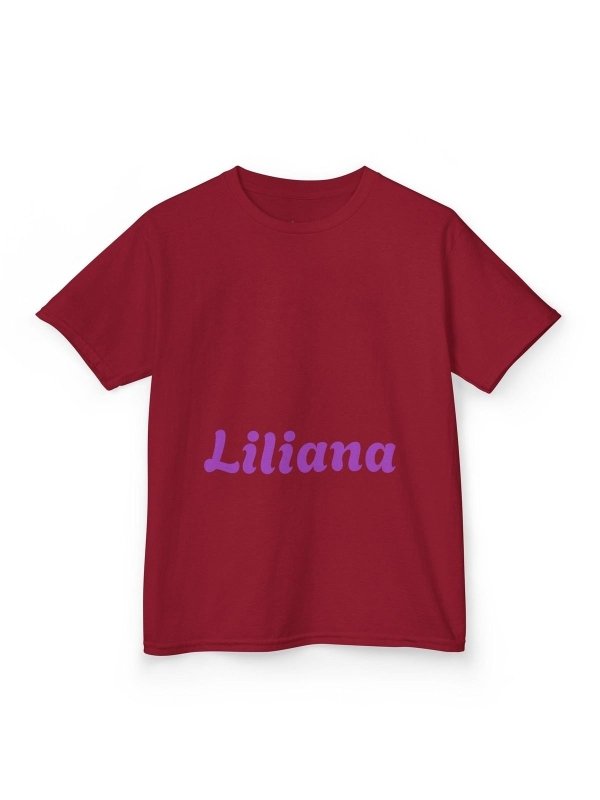 toddler Kids Tee — Personalized Script Name Shirt