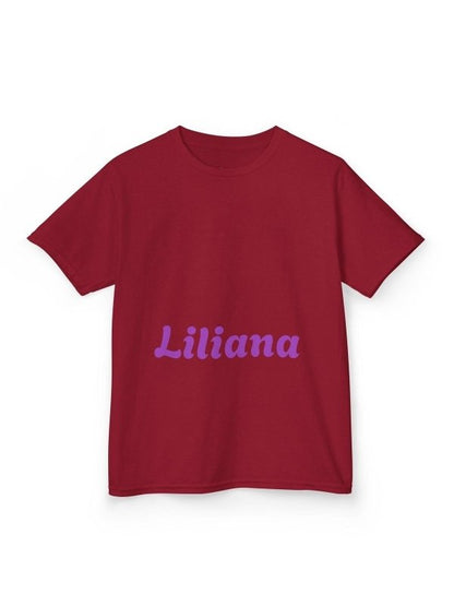 toddler Kids Tee — Personalized Script Name Shirt