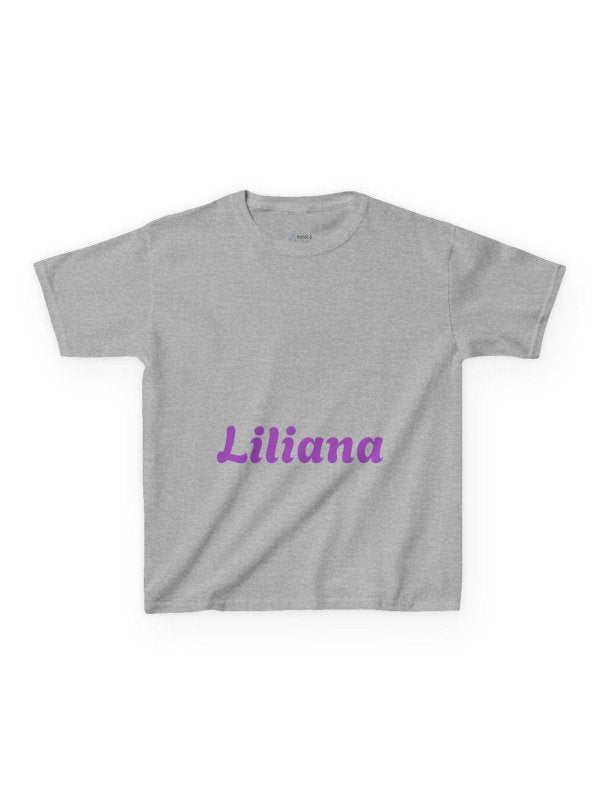 toddler Kids Tee — Personalized Script Name Shirt