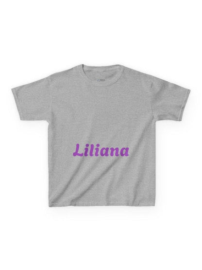 toddler Kids Tee — Personalized Script Name Shirt