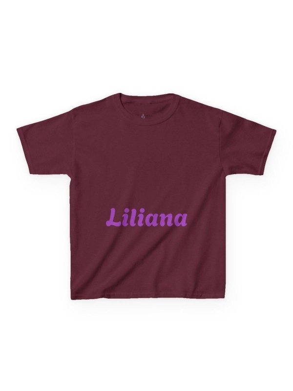 toddler Kids Tee — Personalized Script Name Shirt