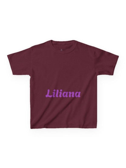 toddler Kids Tee — Personalized Script Name Shirt