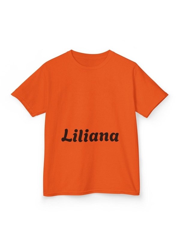 toddler Kids Tee — Personalized Script Name Shirt