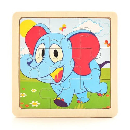 1PCS 3D Paper Jigsaw Puzzles for Children Kids Toys