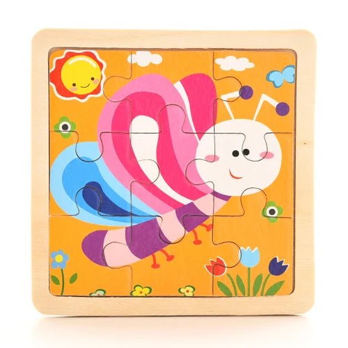 1PCS 3D Paper Jigsaw Puzzles for Children Kids Toys