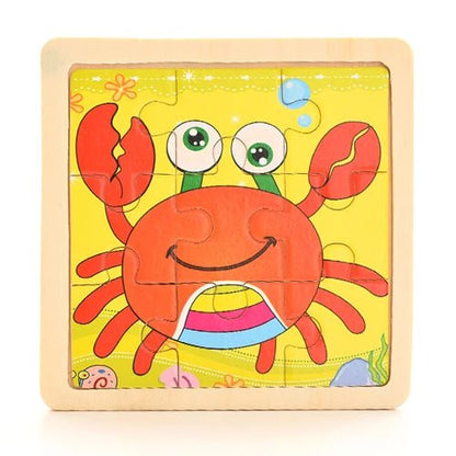 1PCS 3D Paper Jigsaw Puzzles for Children Kids Toys