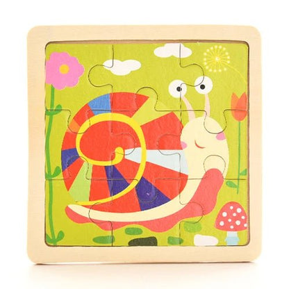 1PCS 3D Paper Jigsaw Puzzles for Children Kids Toys