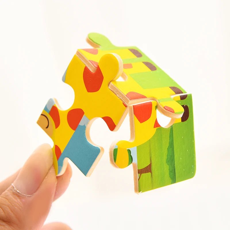 1PCS 3D Paper Jigsaw Puzzles for Children Kids Toys
