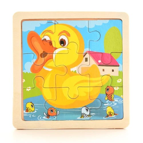 1PCS 3D Paper Jigsaw Puzzles for Children Kids Toys