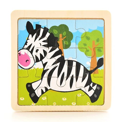 1PCS 3D Paper Jigsaw Puzzles for Children Kids Toys