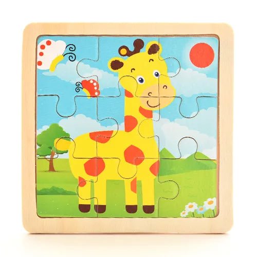 1PCS 3D Paper Jigsaw Puzzles for Children Kids Toys