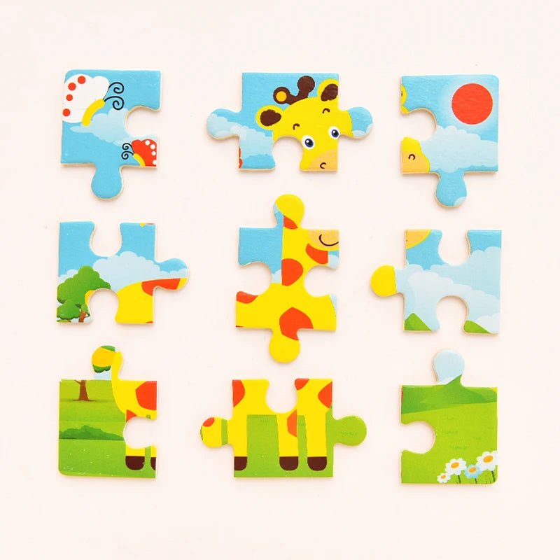 1PCS 3D Paper Jigsaw Puzzles for Children Kids Toys