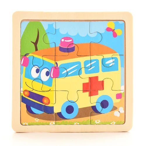 1PCS 3D Paper Jigsaw Puzzles for Children Kids Toys