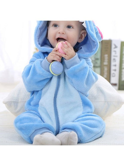 Animal Zip Up Jumpsuits