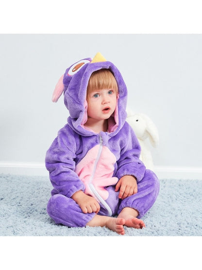 Animal Zip Up Jumpsuits